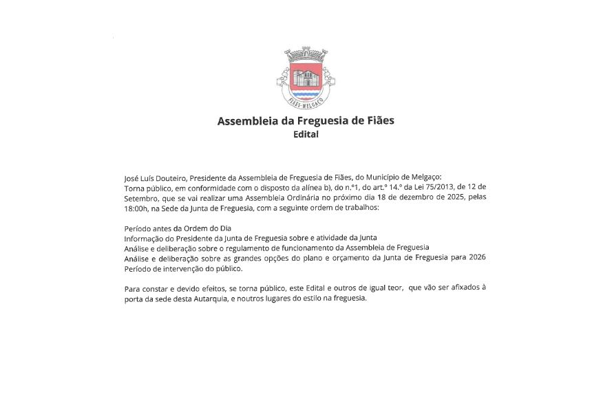 Assembleia de Freguesia